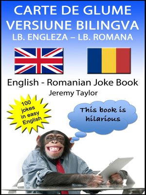 cover image of Carte De Glume Versiune Bilingva Lb. Engleza – Lb. Romana (English Romanian Joke Book)